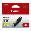CANON  (CLI-251XL) ChromaLife100 High-Yield Ink, 695 Page-Yield, Yellow - 6451B001 CANON
