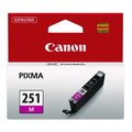 CANON  (CLI-251) ChromaLife100 Ink, 298 Page-Yield, Magenta - 6515B001 CANON