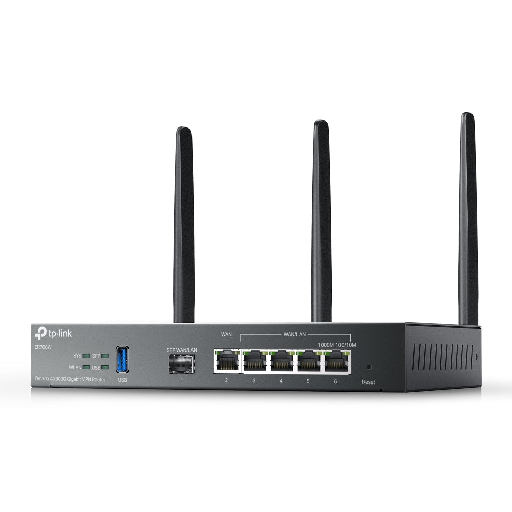 TP-Link Omada AX3000 Gigabit VPN Router - ER706W - eCommerce Business Prime