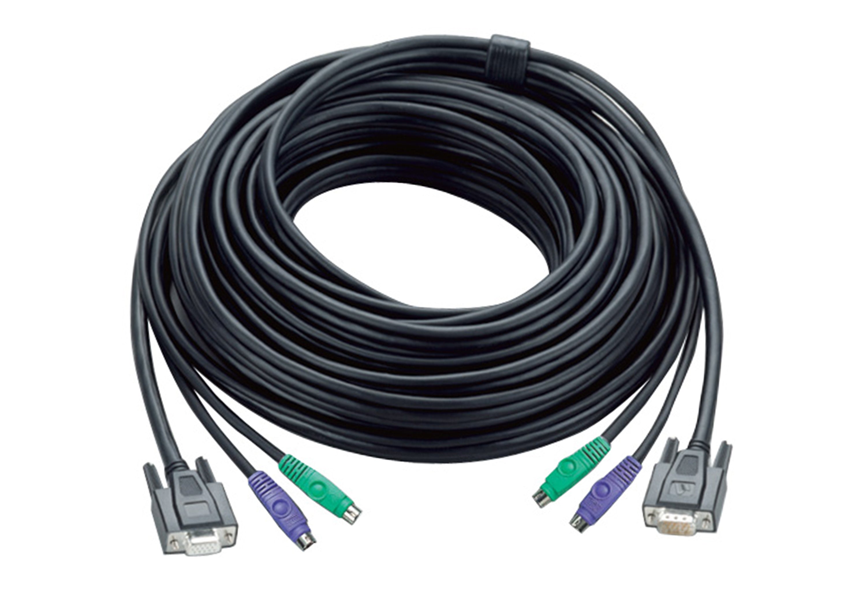 ATEN 30ft PS/2 KVM cable Black 10 m - 2L1010P - eCommerce Business Prime
