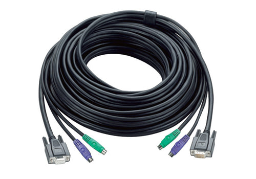 ATEN 30ft PS/2 KVM cable Black 10 m - 2L1010P - eCommerce Business Prime