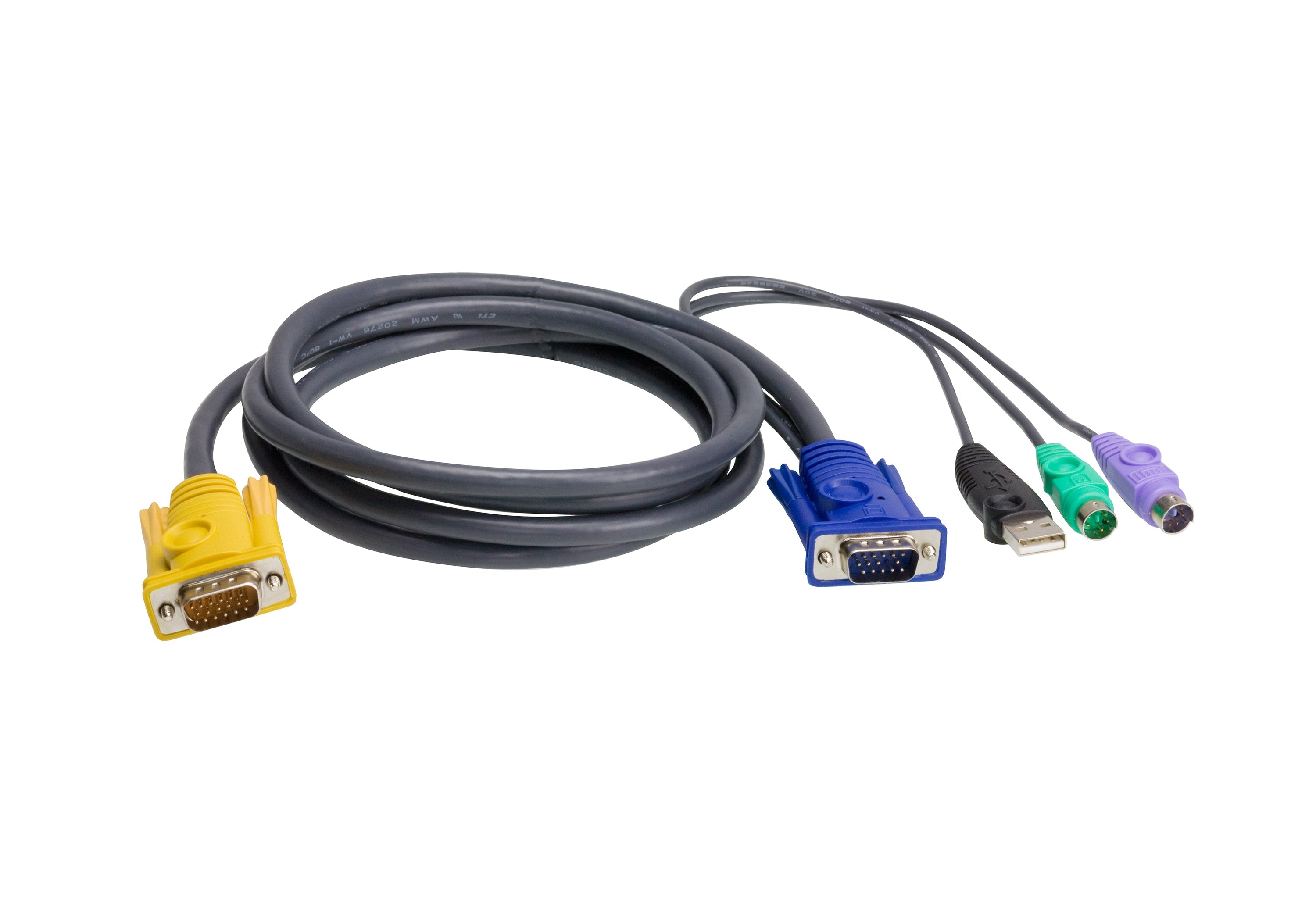 ATEN PS/2 USB KVM Cable 1,8m - 2L5302UP - eCommerce Business Prime