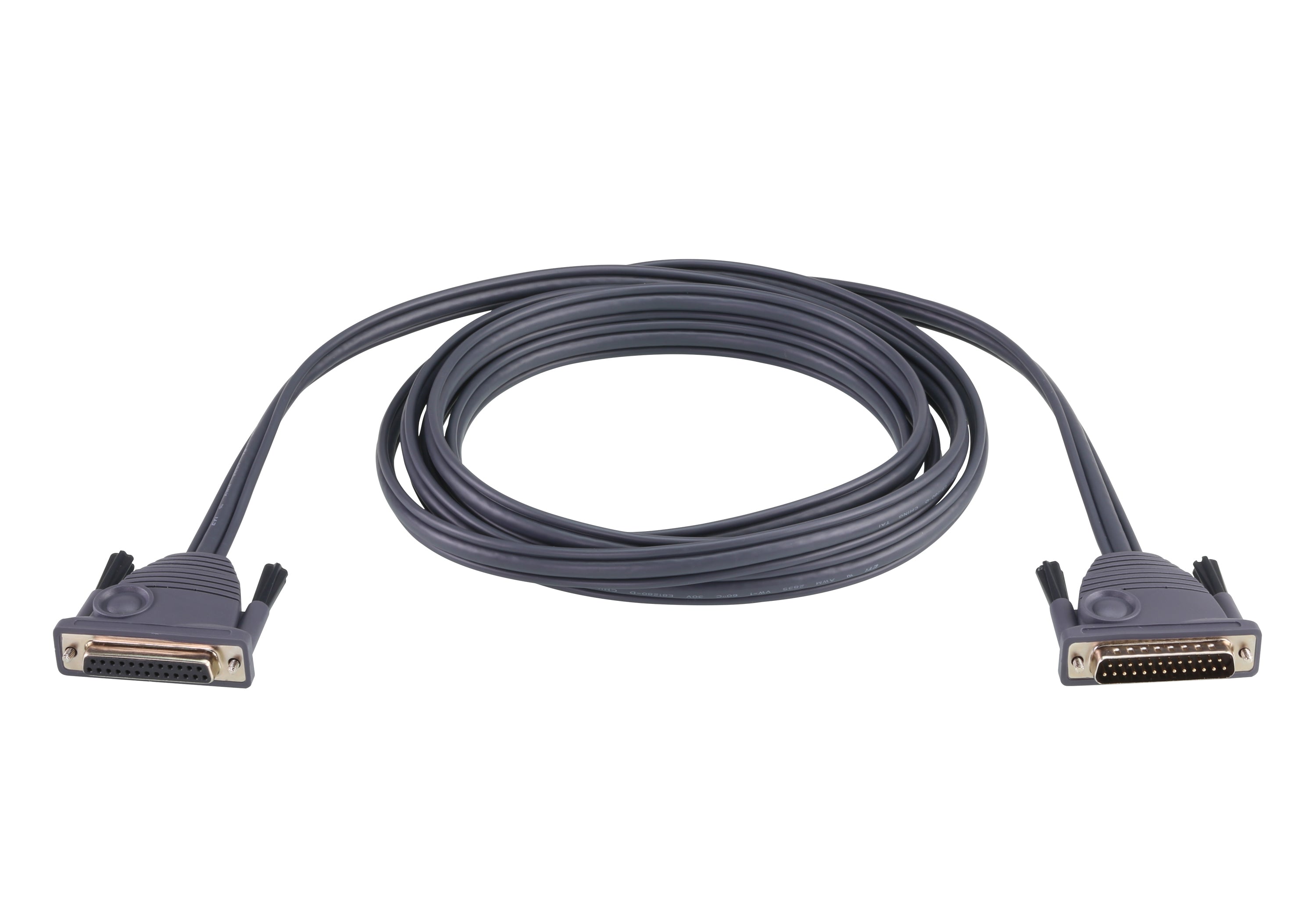 ATEN 0.6m DB25 serial cable Black - 2L1700 - eCommerce Business Prime