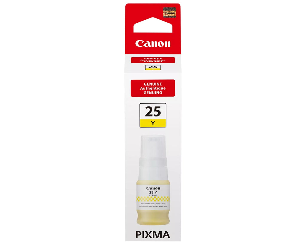 Canon GI-25 Yellow Ink Bottle - 6279C001 - eCommerce Business Prime
