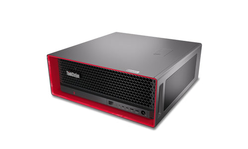 Lenovo ThinkStation P5 Tower Intel Xeon W w3-2425 32 GB DDR5-SDRAM 512 GB SSD NVIDIA Quadro T1000 Windows 11 Pro for Workstations Workstation Black, Red - 30GA0014US - eCommerce Business Prime