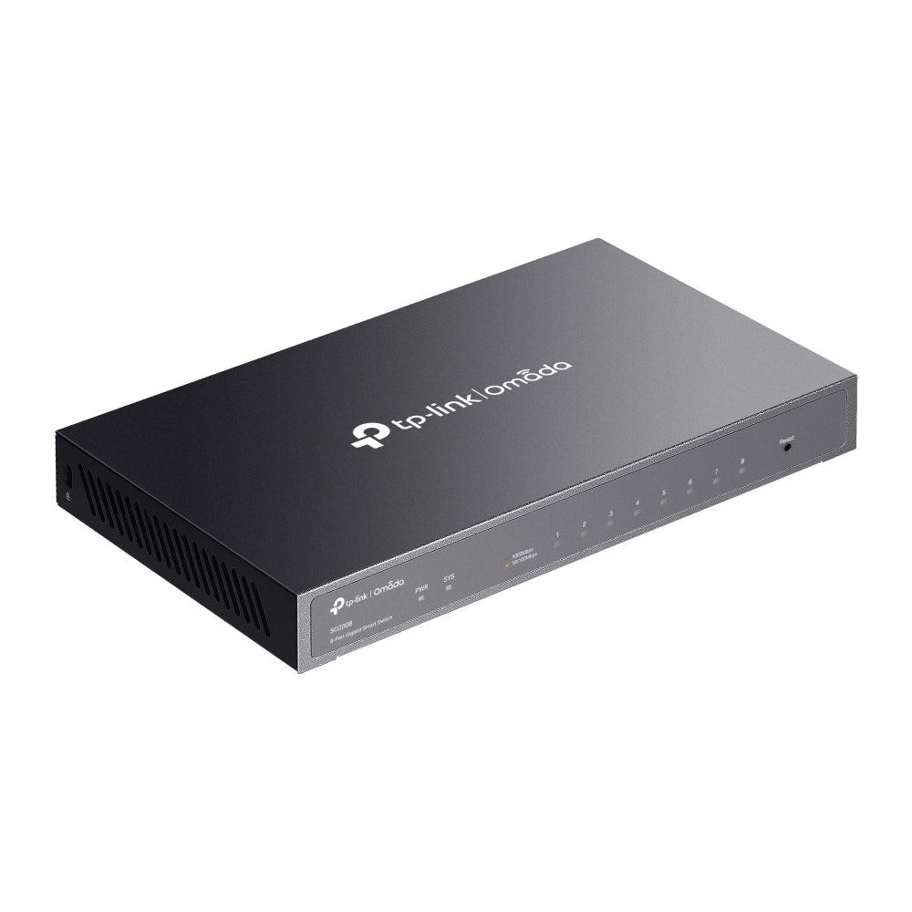 TP-Link Omada 8-Port Gigabit Smart Switch - SG2008 - eCommerce Business Prime