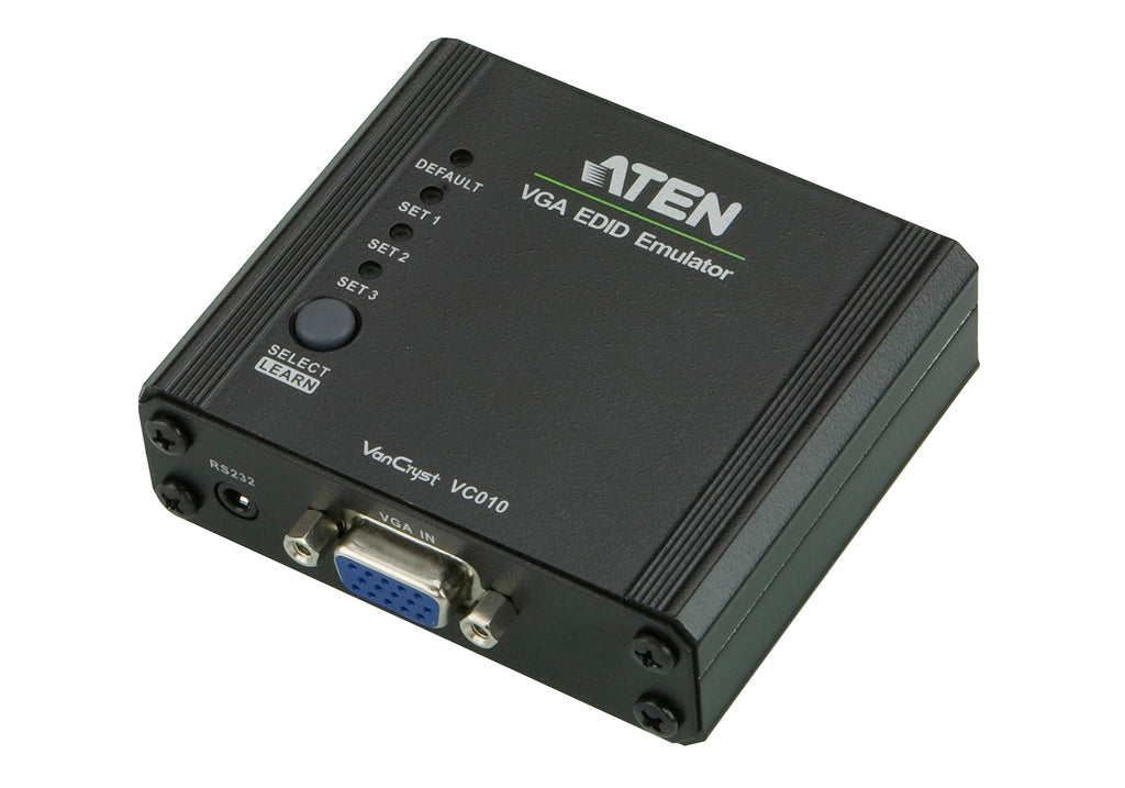 ATEN VGA EDID Emulator 1920 x 1200 pixels - VC010 - eCommerce Business Prime