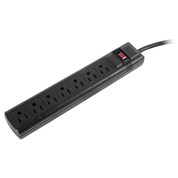 CyberPower CSB7012 surge protector Black 7 AC outlet(s) 125 V 3.658 m - CSB7012 - eCommerce Business Prime