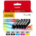 Canon PGI-280/CLI-281 ink cartridge 5 pc(s) Original Black, Cyan, Magenta, Matte black, Yellow - 2075C006 CANON