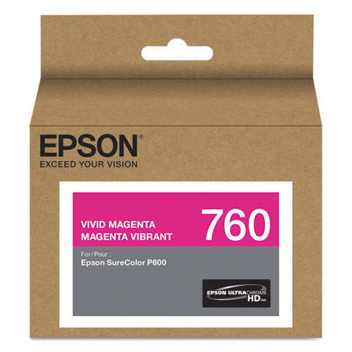 EPSON  (760) UltraChrome HD Ink, Vivid Magenta - T760320 EPSON