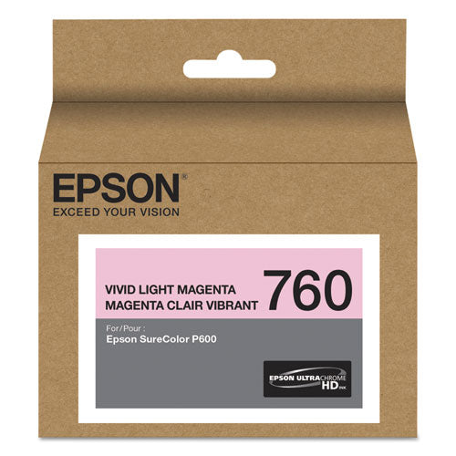 EPSON  (760) UltraChrome HD Ink, Vivid Light Magenta - T760620 EPSON