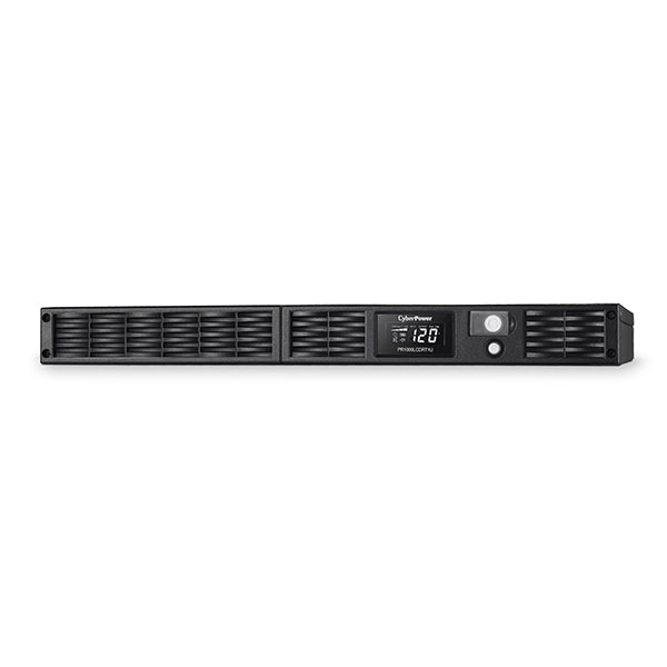 CyberPower PR1000LCDRT1U uninterruptible power supply (UPS) Line-Interactive 1 kVA 800 W 7 AC outlet(s) - PR1000LCDRT1U - eCommerce Business Prime