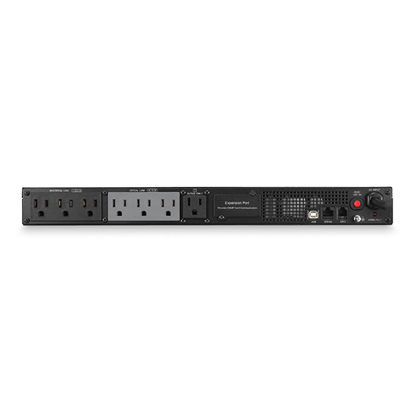 CyberPower PR1000LCDRT1U uninterruptible power supply (UPS) Line-Interactive 1 kVA 800 W 7 AC outlet(s) - PR1000LCDRT1U - eCommerce Business Prime