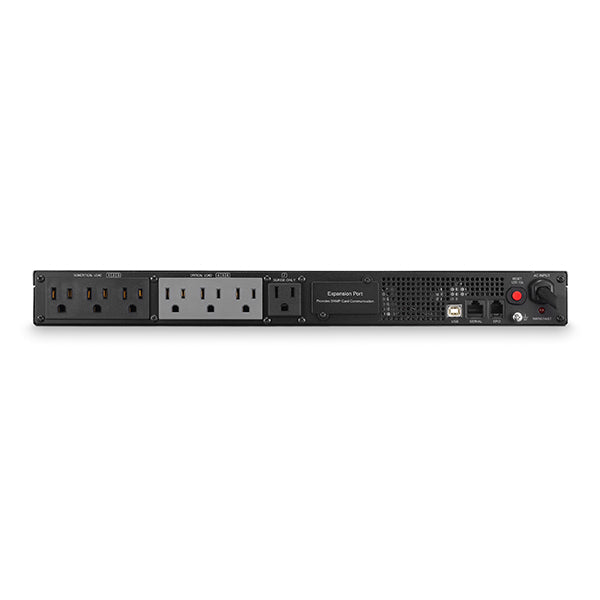 CyberPower PR500LCDRT1U uninterruptible power supply (UPS) Line-Interactive 0.5 kVA 400 W 7 AC outlet(s) - PR500LCDRT1U - eCommerce Business Prime