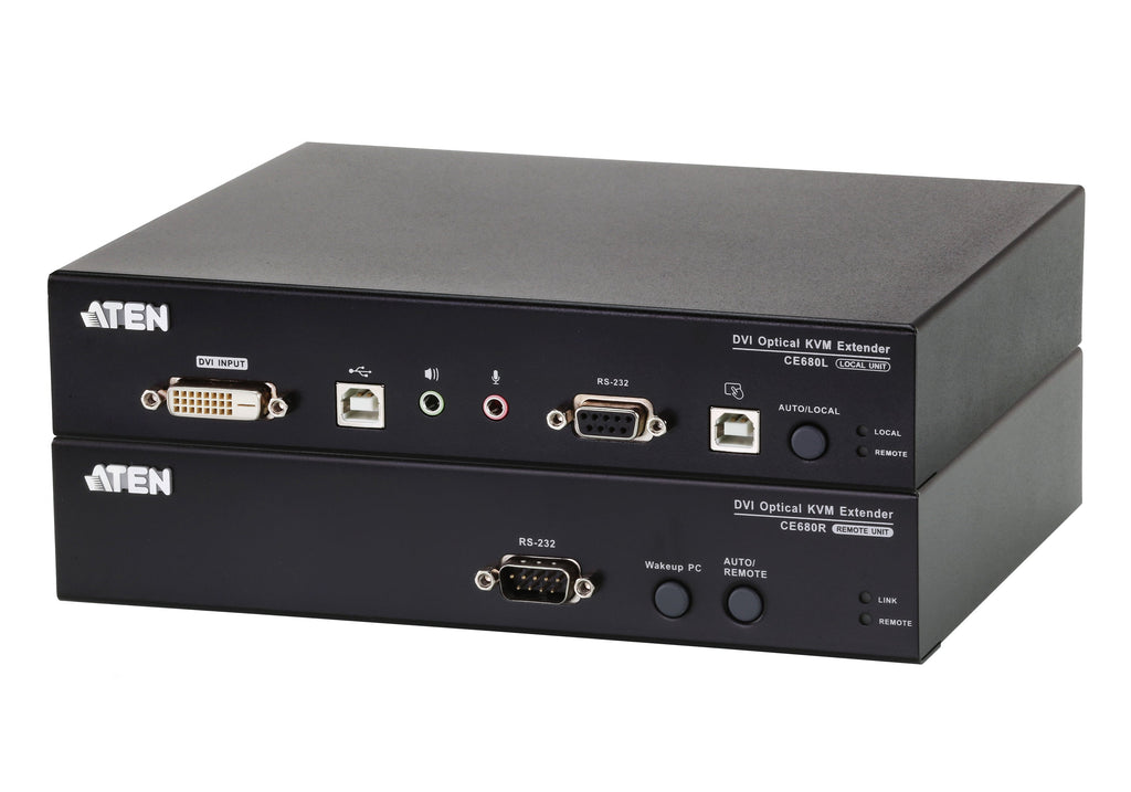ATEN CE680 KVM switch Rack mounting Black - CE680 - eCommerce Business Prime