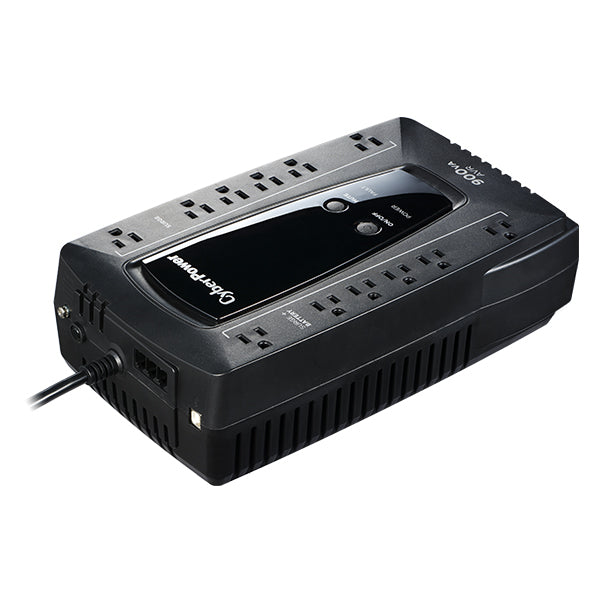 CyberPower AVRG900U uninterruptible power supply (UPS) 0.9 kVA 480 W 12 AC outlet(s) - AVRG900U - eCommerce Business Prime