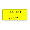 Brother FLE-6511 label-making tape Black on yellow - FLE6511 - eCommerce Business Prime