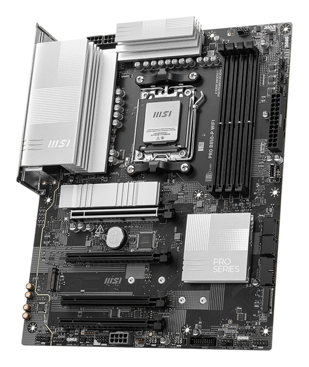 MSI PRO B850-P WIFI motherboard AMD B850 Socket AM5 ATX - PROB850PWIFI - eCommerce Business Prime