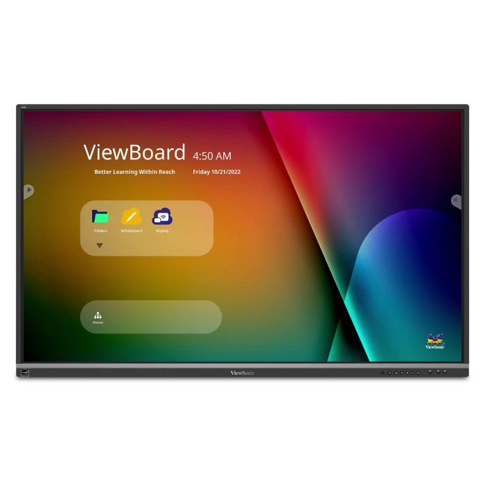 65” ViewBoard® 4K Ultra HD Interactive Flat Panel