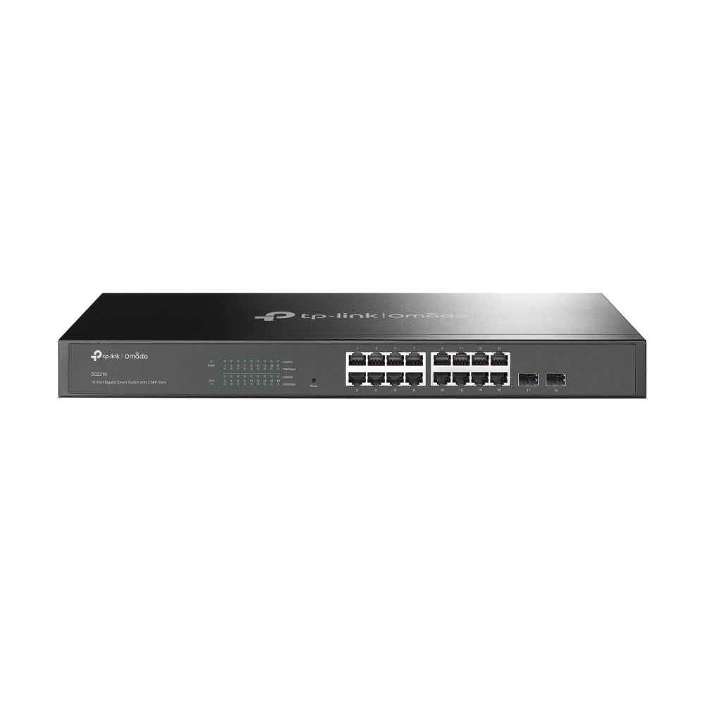 TP-Link Omada 16-Port Gigabit Smart Switch with 2 SFP Slots - SG2218 - eCommerce Business Prime
