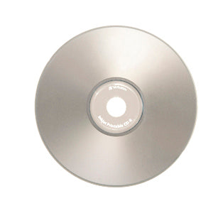 Verbatim CD-R 80MIN 700MB 52X Silver Inkjet Printable 50pk Spindle 50 pc(s) - 95005 - eCommerce Business Prime