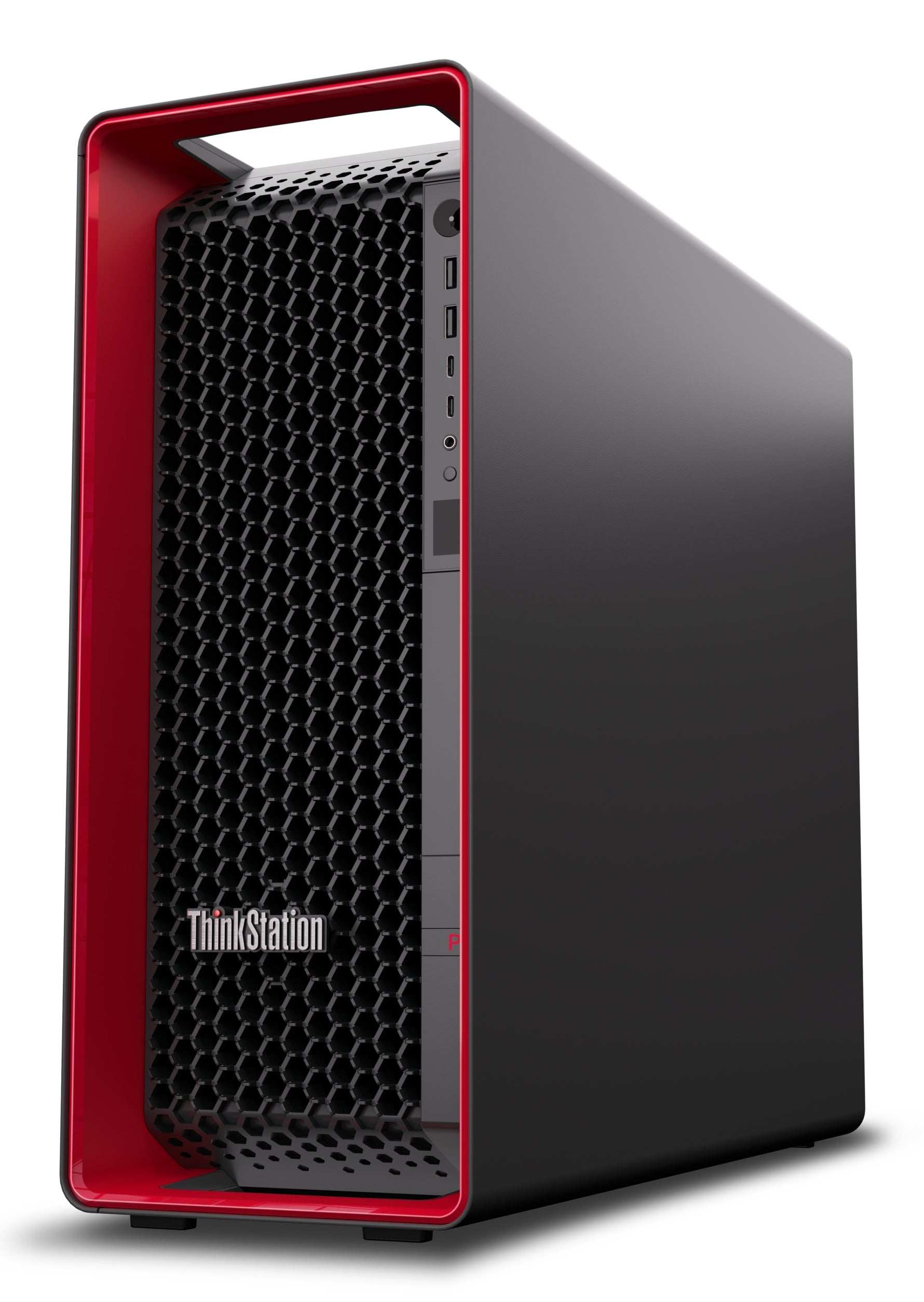 Lenovo ThinkStation P8 AMD Ryzen Threadripper PRO 7945WX 32 GB DDR5-SDRAM 1 TB SSD NVIDIA Quadro T400 Windows 11 Pro Tower Workstation Black - 30HH002QUS - eCommerce Business Prime