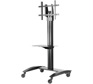 Peerless ACC-MS multimedia cart accessory Black Metal Shelf - ACC-MS - eCommerce Business Prime