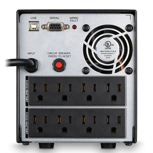 CyberPower OR1500PFCLCD uninterruptible power supply (UPS) Line-Interactive 1.5 kVA 1050 W 8 AC outlet(s) - OR1500PFCLCD - eCommerce Business Prime