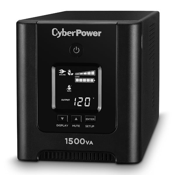 CyberPower OR1500PFCLCD uninterruptible power supply (UPS) Line-Interactive 1.5 kVA 1050 W 8 AC outlet(s) - OR1500PFCLCD - eCommerce Business Prime