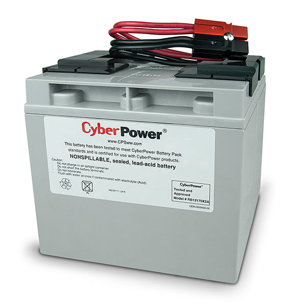 CyberPower RB12170X2A UPS battery Sealed Lead Acid (VRLA) 12 V 17 Ah - RB12170X2A - eCommerce Business Prime
