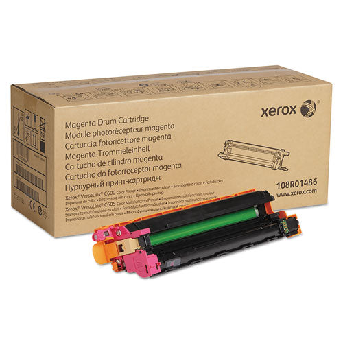 XEROX  Drum Unit, 40,000 Page-Yield, Magenta - 108R01486 XEROX
