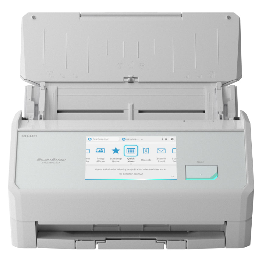 Ricoh ScanSnap IX2500 ADF scanner 600 x 600 DPI A4 White - PA03860-B105 - eCommerce Business Prime