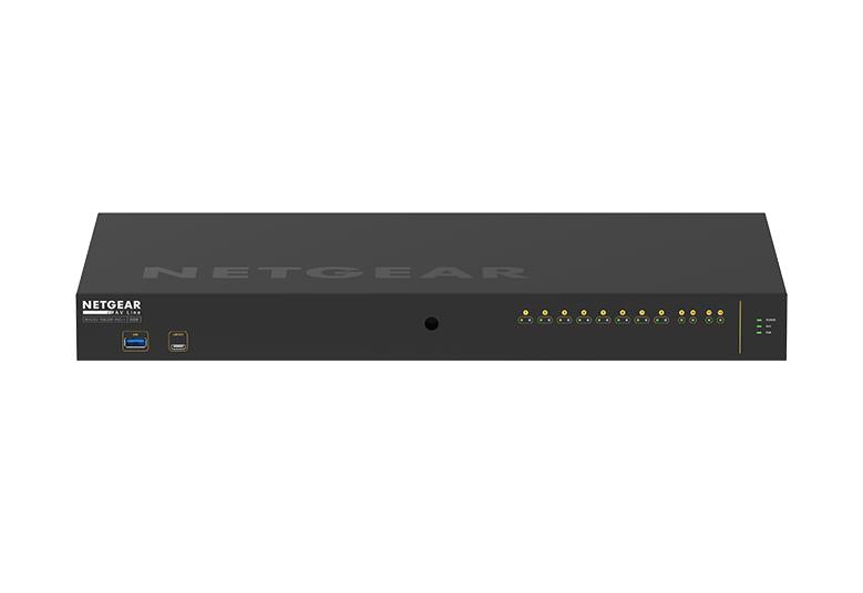 NETGEAR AV LINE M4250-10G2XF-POE++ 8X1G UTRA90 Managed L2/L3 Gigabit Ethernet (10/100/1000) Power over Ethernet (PoE) 1U Black - GSM4212UX-100NAS - eCommerce Business Prime