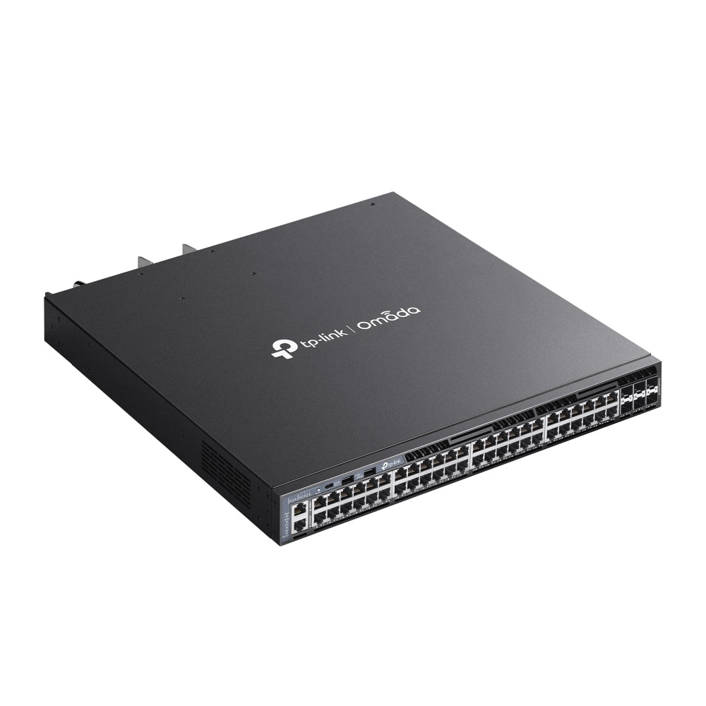TP-Link Omada 48-Port Gigabit Stackable L3 Managed PoE+ Switch with 6 10G Slots - SG6654XHP - eCommerce Business Prime