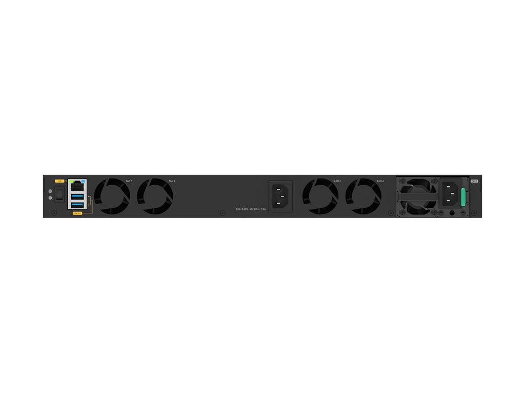 NETGEAR M4350-24X4V Managed L3 10G Ethernet (100/1000/10000) Power over Ethernet (PoE) 1U Black - XSM4328CV-100NES - eCommerce Business Prime