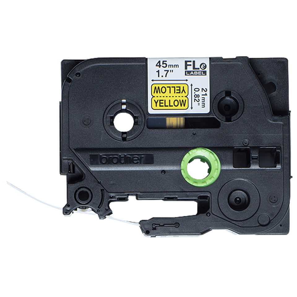 Brother FLE-6511 label-making tape Black on yellow - FLE6511 - eCommerce Business Prime