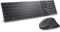 Black keyboard and mouse set on a white background
