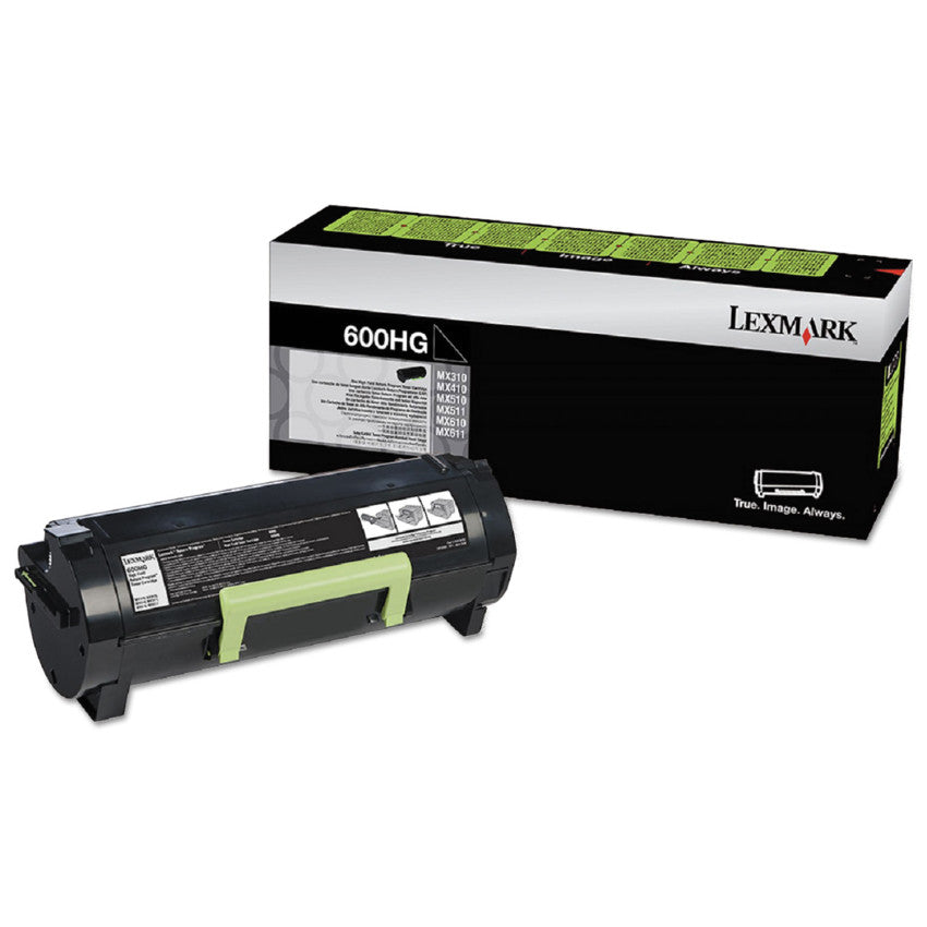 Lexmark Black Toner Cartridge Return Program High Yield 10,000 Pages - 60F0H0G LEXMARK