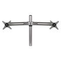 FELLOWES Lotus Dual Monitor Arm Kit, For 26" Monitors, Silver, Supports 13 lb - 8042901 FELLOWES