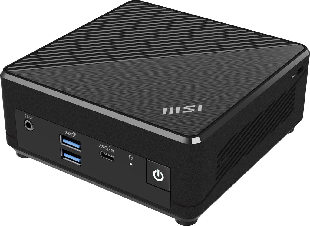 MSI CUBI N ADL S-055BUS PC/workstation barebone 0.69L sized PC Black N100 - CUBINADLS055B - eCommerce Business Prime