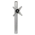 FELLOWES Lotus Single Monitor Arm Kit, For 26" Monitors, 180 Degree Rotation, 180 Degree Pan, Silver - 8042801 FELLOWES