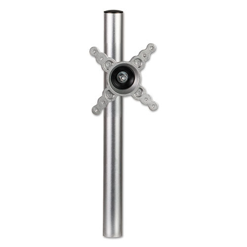 FELLOWES Lotus Single Monitor Arm Kit, For 26" Monitors, 180 Degree Rotation, 180 Degree Pan, Silver - 8042801 FELLOWES