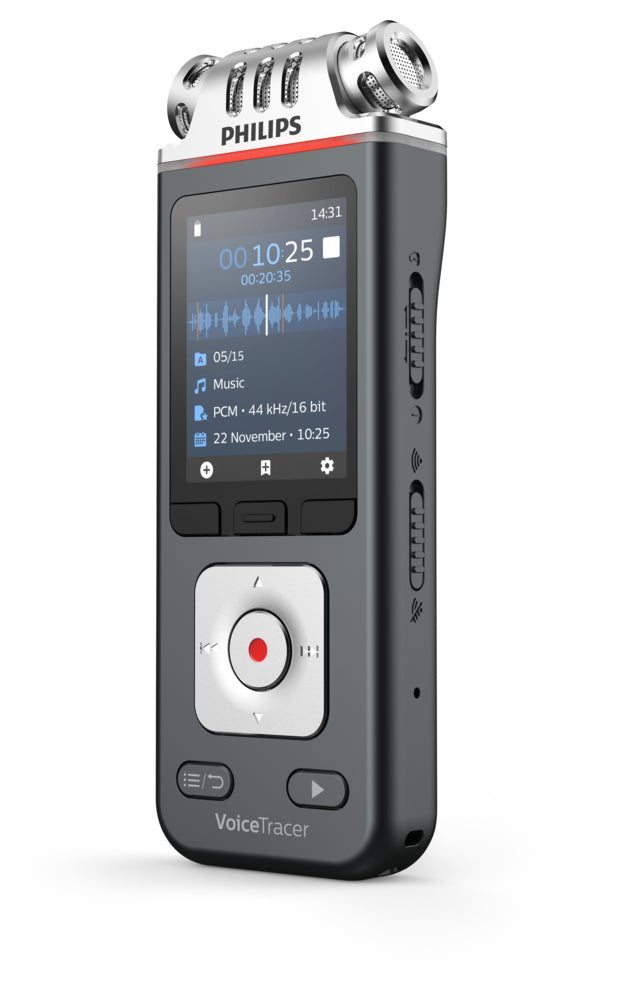Philips VoiceTracer Black, Grey - DVT8115 - eCommerce Business Prime
