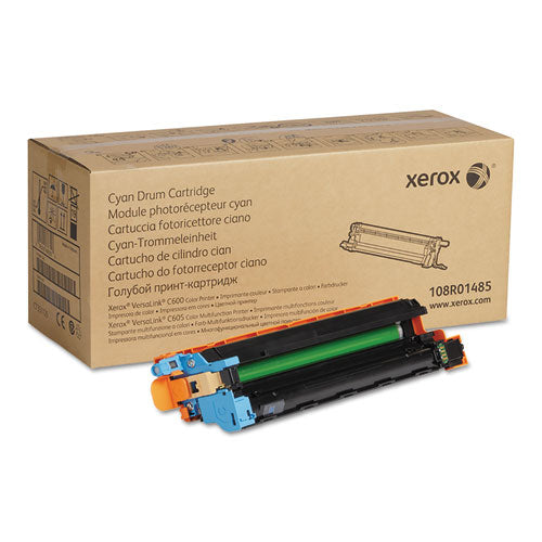 XEROX  Drum Unit, 40,000 Page-Yield, Cyan - 108R01485 XEROX