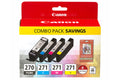 Canon PGI-270/CLI-271 ink cartridge Original Photo cyan, Photo magenta, Black, Photo yellow - 0373C005 - eCommerce Business Prime