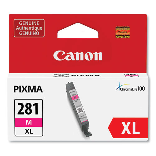 CANON  (CLI-281) ChromaLife100 Ink, Magenta - 2035C001 CANON
