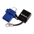 Verbatim Store ‘n’ Go 32 GB USB flash drive USB Type-A / USB Type-C 3.2 Gen 1 (3.1 Gen 1) Blue - 99154 - eCommerce Business Prime