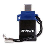 Verbatim Store ‘n’ Go Dual 64 GB USB flash drive USB Type-A / USB Type-C 3.2 Gen 1 (3.1 Gen 1) Blue - 99155 - eCommerce Business Prime