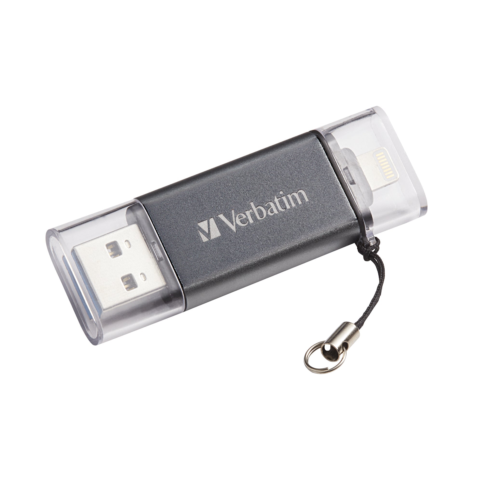 Verbatim iStore 'n' Go USB flash drive 64 GB USB Type-A / Lightning 3.2 Gen 1 (3.1 Gen 1) Grey - 49301 - eCommerce Business Prime