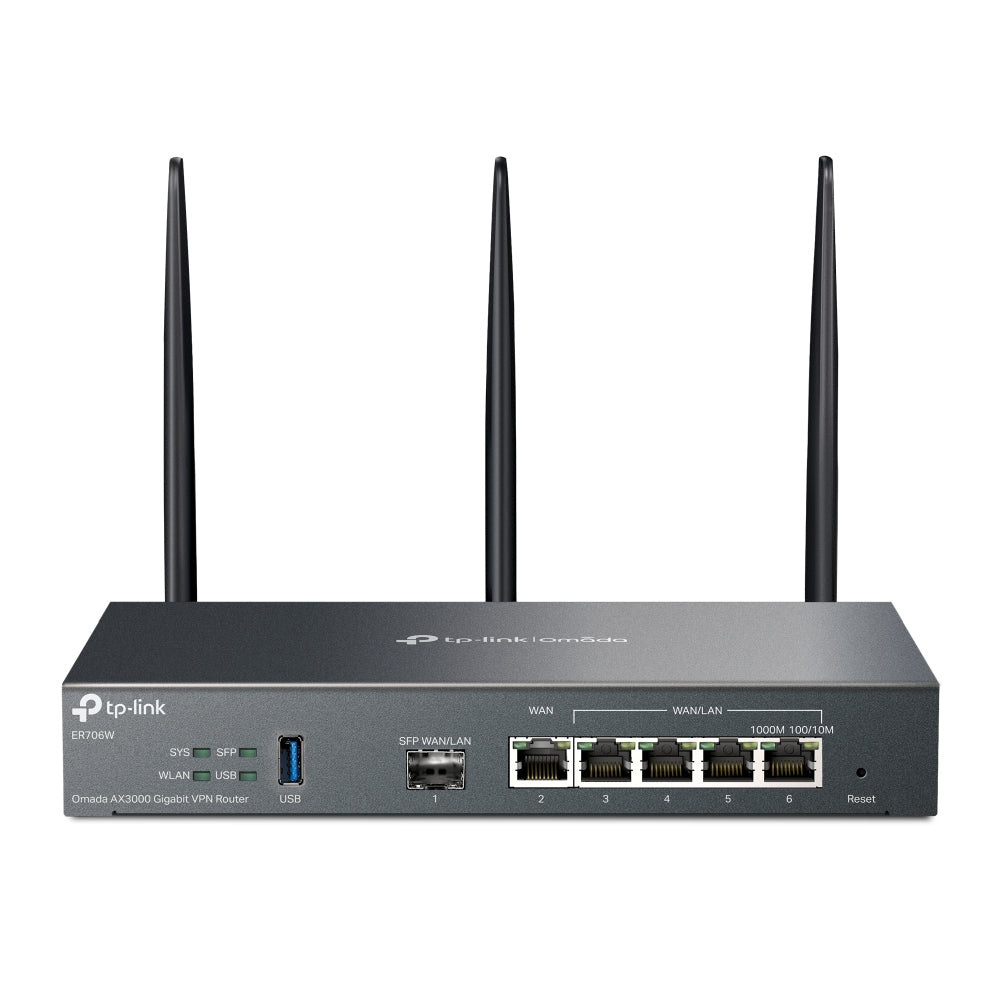 TP-Link Omada AX3000 Gigabit VPN Router - ER706W - eCommerce Business Prime